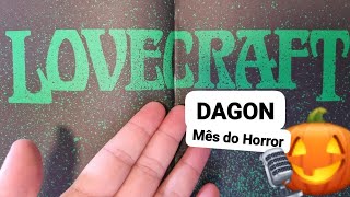 💀🎃 HP Lovecraft  DAGON  Mês do Horror Audiobook 🎃 [upl. by Thessa]