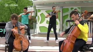 Symphoniacs  Vivaldi Summer  ZDF Fernsehgarten 07052017 [upl. by Drus]