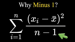 Understanding N1 in the Sample Variance Formula [upl. by Shaner]