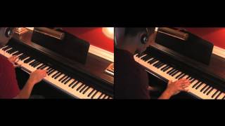 Heart and Soul Theme from Superman Returns on 2 Pianos [upl. by Ripleigh350]