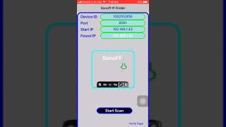 Sonoff Device IP Finder for iOS revised [upl. by Htenay]