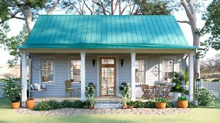 9x5m 480sqft ADORABLE Small House With Amazing Layout [upl. by Ynes]