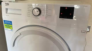 Beko DTBC8001W Condenser Dryer [upl. by Ailaham]