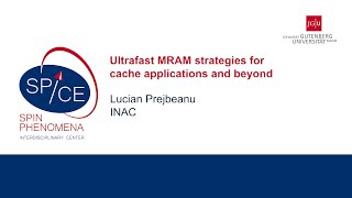 Talks  Ultrafast Spintronics  Lucian PREJBEANU INAC [upl. by Eetak]