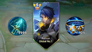 THIS NEW AAMON TRUE DAMAGE  HYBRID DEFENSE BUILD CAN AAMON BACK IN META🔥 [upl. by Suivatnom]