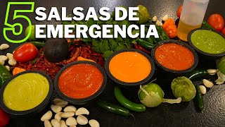 5 Salsas Fácil y Rápidas  La Capital [upl. by Dlorrej833]