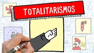 O QUE É TOTALITARISMO  História  Resumo Desenhado [upl. by Sherl]