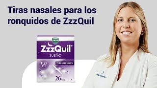 NOVEDAD Tiras nasales para los RONQUIDOS de ZzzQuil  Farmaciasdirect [upl. by Irovi]