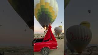 Cappadocia Photoshooting With Hot Air Balloons CappaTufaa [upl. by Aem]