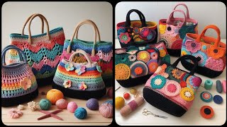 Latest Crochet Stylish Purse Design 2024 [upl. by Clem]