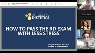 How to Pass the RD Exam with Less Stress March 2023 [upl. by Watkins]