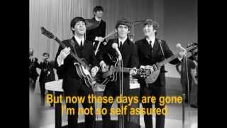 The Beatles  Help  with lyrics [upl. by Rickard]