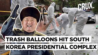 Seoul Sends Chemical Response Team as Trash Balloons Hit President Office Belarus FM in North Korea [upl. by Llehcram]