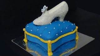 how to make cinderella shoe cake [upl. by Cower664]