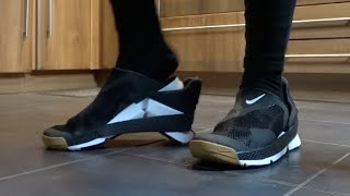 NIKE GO FLYEASE ON FEET REVIEW amp UNBOXING HANDS FREE SHOE [upl. by Civ]