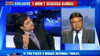 Gen Parvez Musharaf  With Indian Media Newshour  by roothmens [upl. by Hteboj]