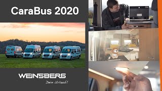 What Has Changed WEINSBERG CaraTourCaraBus CUV Roomtour [upl. by Barn]