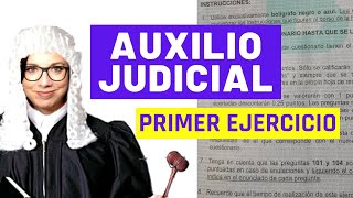 🟣 COMO es el EXAMEN de AUXILIO JUDICIAL 📝 2021 [upl. by Eldnar515]