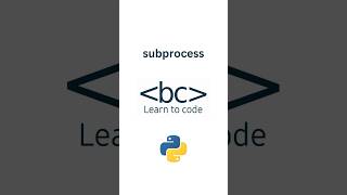 Master SystemLevel Tasks using Subprocess in Python in under 60 Seconds python code programming [upl. by Anovahs]