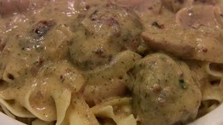 Beef Meatball Stroganoff [upl. by Atalanta]