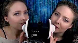 TWINtastic ASMR  Close Up Ear Nomming Whispers amp Kisses 💋 [upl. by Rawley]