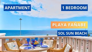 Apartment 1 bedroom Playa Fañabe Sol Sun Beach tenerife [upl. by Selym]