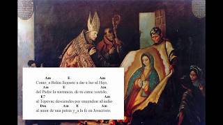 Himno a Nuestra Señora de Guadalupe Cómo a Belén llegaste  Alejandro Mejía [upl. by Nalyt505]