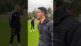 Mikel Arteta has got Tekkers 👀 [upl. by Filia]