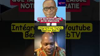 LouisPhilippe Houndégnon parle des lacunes dans la gestion de la sécurité au Bénin sous Talon [upl. by Levitan]