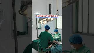 Spinal anesthesia for cesarean section anesthesia medical [upl. by Hephzipah360]