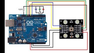 capteur de couleur arduino programme  مستشعر الألوان [upl. by Nalyad631]