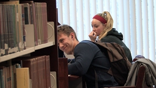 Accidentally Blasting Embarrassing Songs in the Library Prank Part 2 [upl. by Bobker]