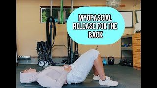 Myofascial Release On The Back [upl. by Ploss812]