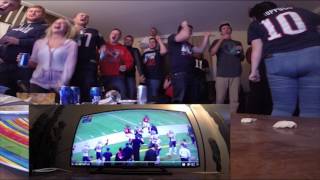 Patriots vs Falcons fans reactions [upl. by Netsyrk]