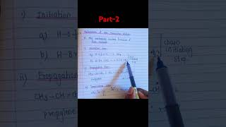 Mechanism of Anti Markovnikov Rule organicreaction chemistry science [upl. by Nalniuq513]