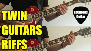 How To Play Twin Guitars  Harmonization in Thirds [upl. by Sul]