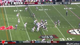 Laremy Tunsil vs Alabama 2014 [upl. by Klimesh]