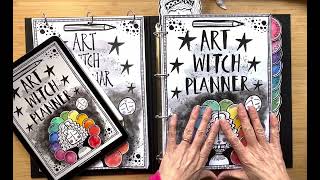 The NEW 2025 Art Witch Planner is complete [upl. by Arny988]