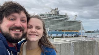 Embarkation Day Boarding one of Royal Caribbeans BIGGEST ships Allure of the Seas  January 2024 [upl. by Gustave518]