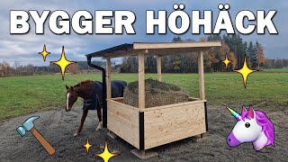 DIY  Bygger egen foderhäck  höbinge ♥ [upl. by Ihpen110]