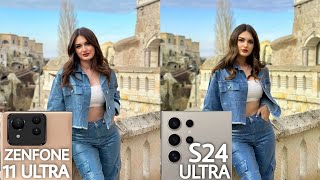 ASUS Zenfone 11 Ultra VS Samsung Galaxy S24 Ultra Camera Test Comparison [upl. by Ayvid754]