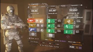 firecrest 183 pvp build tom clancys the division [upl. by Ahsasal]