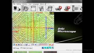 ViTiny Taiwan USB Microscope UM12 Tutorial  Chapter 44b  Measurement Mode Line and Angle [upl. by Vallery914]