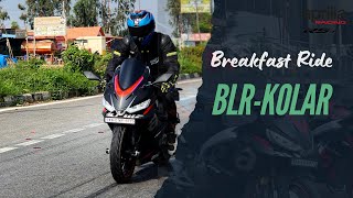 Sunday Breakfast Ride  Kolar  Aprilia RS457 [upl. by Cutcliffe802]