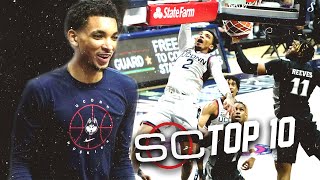 James Bouknight With A SportsCenter Top 10 Dunk In His Return  Full Highlights vs Prov  18 Points [upl. by Rednasyl]