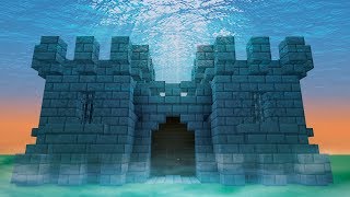 Minecraft How to Build A Medieval Castle  Build Tutorial [upl. by Kimberli61]