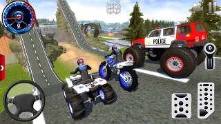 Juegos De Carros  Motos de Cross Quad 4x4 Coches de Policía  Android  Ios Gameplay FHD [upl. by Boucher]