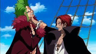 SHANKS HUMILHA BARTOLOMEO Luffy descobre que Shanks derrotou Bartolomeo  One Piece [upl. by Aihk]