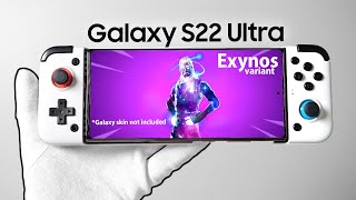 Samsung Galaxy S22 Ultra Unboxing  a Flagship Smartphone Roblox Fortnite Minecraft [upl. by Angle]