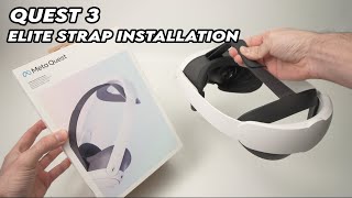 How to install the Meta Quest 3 Elite Strap [upl. by Eisor644]